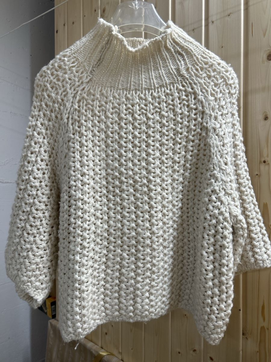 Maglioni & Felpe: Strickpullover grob gestrickt beige in gutem Zustand – Nuovo (secondo la descrizione) da Umiken venduto da AzizaAmar20
