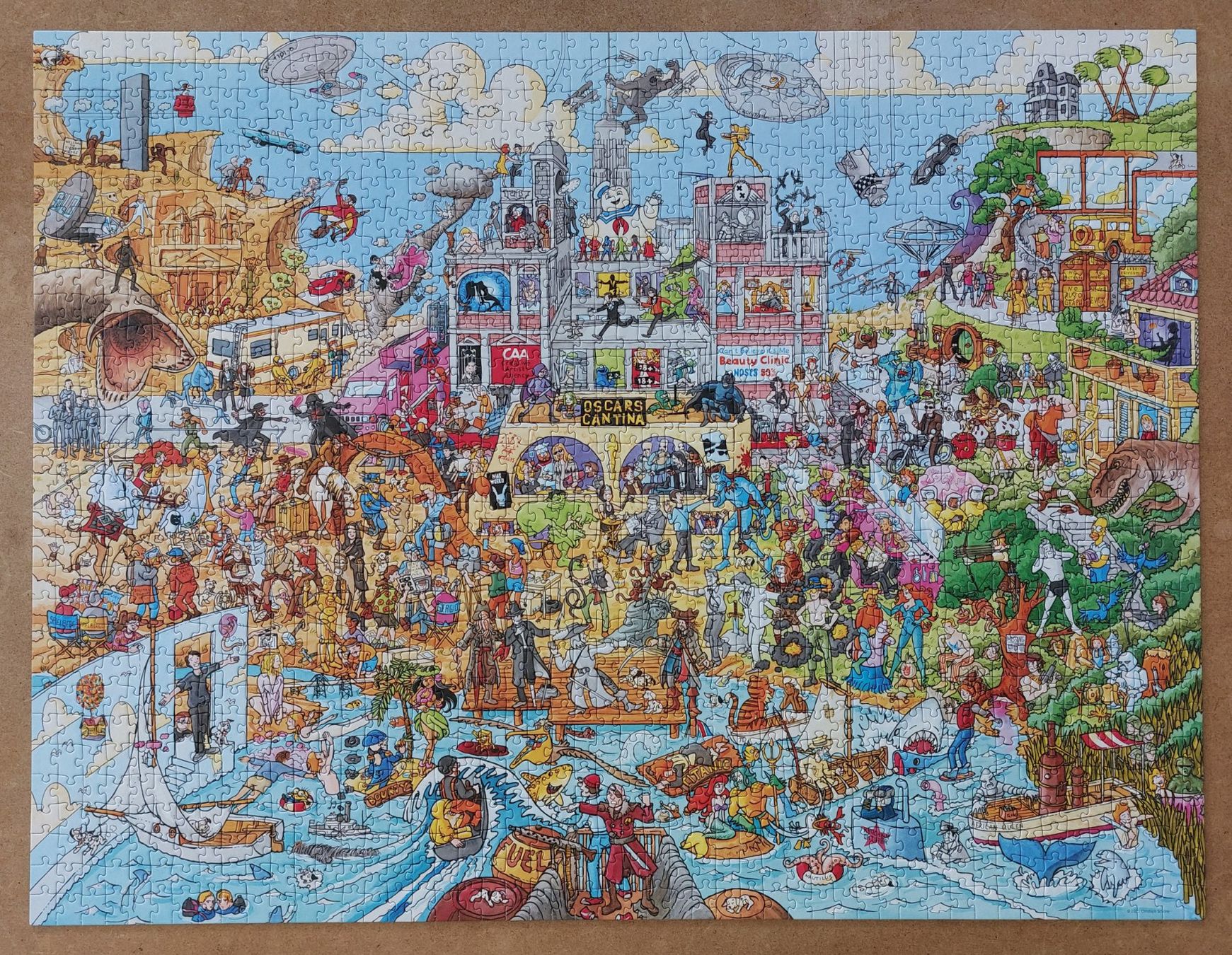 Heye Puzzle: Heye Puzzle - Hollyworld – Usato da Dietikon venduto da Canman 2
