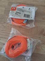 2x Orange Line Spannset mit Metallklemmschloss