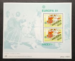 Portugal Madeira-Mi Block 2 ** (1981)