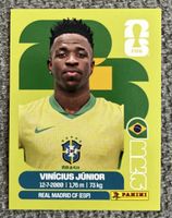 Panini WM Sticker Vinícius Júnior BRA14