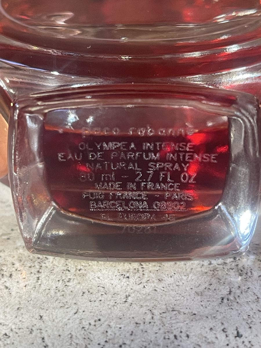 Paco Rabanne Parfum & Eau de Toilette: Paco Rabanne - Olympea Intense, 90ml. Discontinued – Gebraucht aus Oberdorf BL von Fiomina1 1