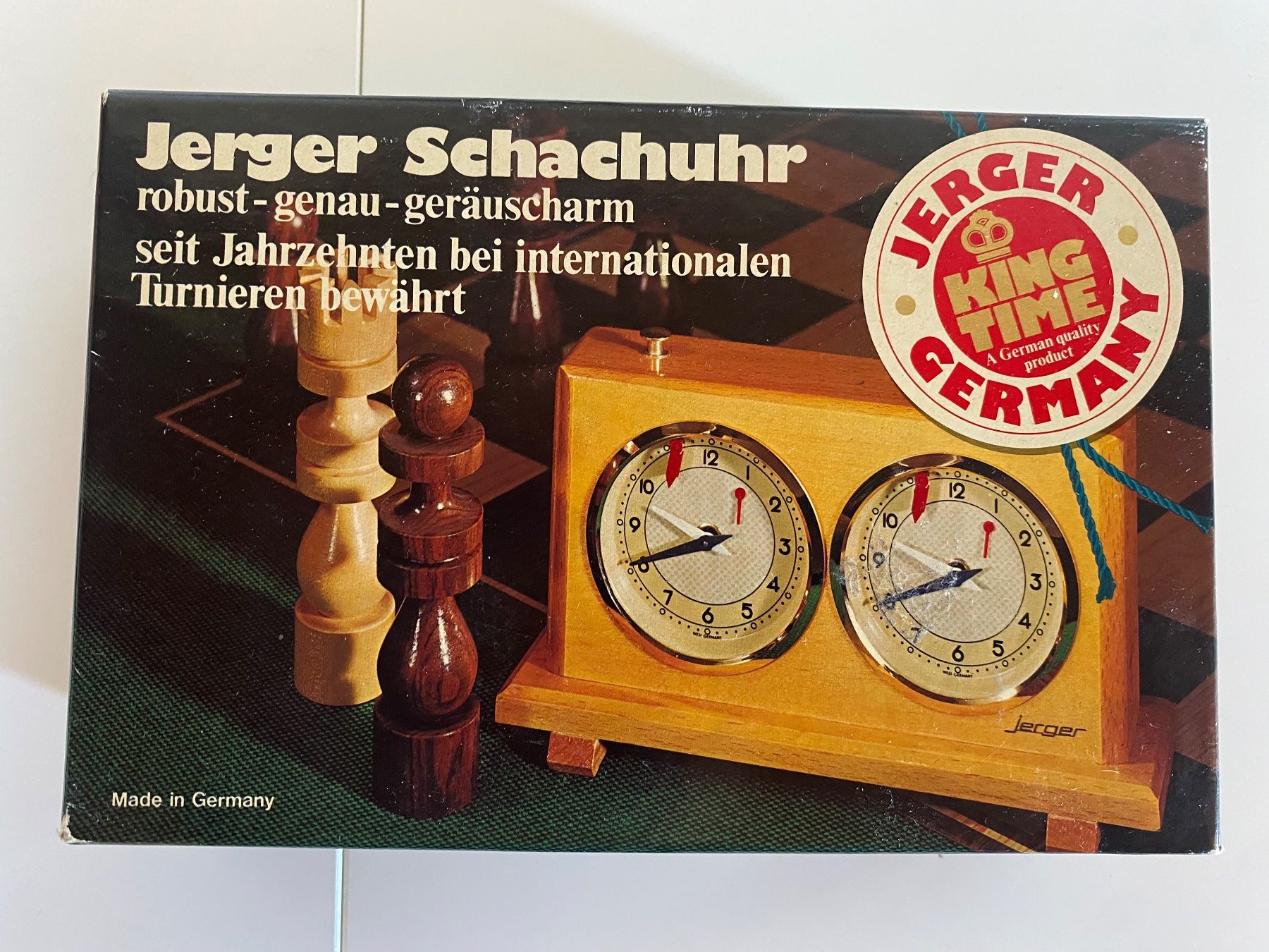 Orologi da terra & Orologi da parete: Pendule d'echec Jerger (made in Germany) – Usato da St-Prex venduto da Okoala