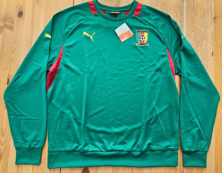 Pullover Kamerun Puma NEU Gr. XL Training Fussball Afrika