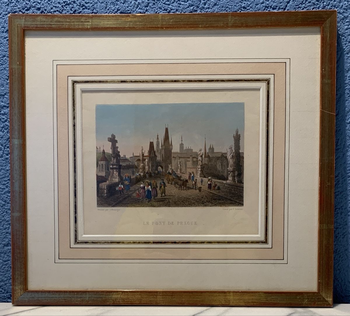 Incisioni: Gravure PONT DE PRAGUE – Usato da Veytaux venduto da Latourelle