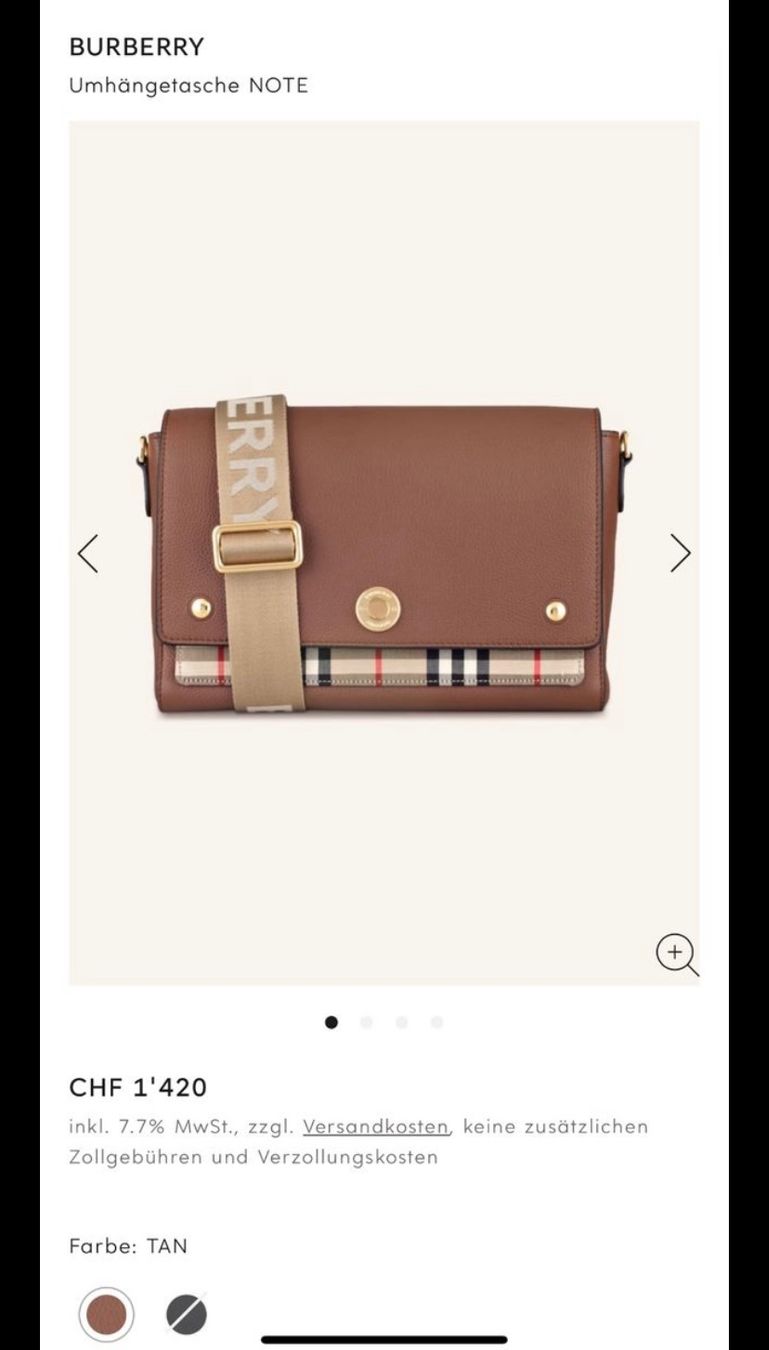 Burberry Sacs femmes: Sac Burberry – D'occasion à La Neuveville par nat_r69j 1