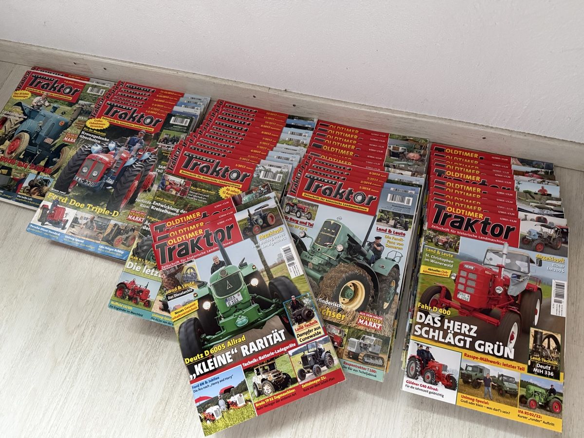 Zeitschriften & Magazine: 45x Zeitschrift „Oldtimer Traktor“ – Gebraucht aus Siebnen von ldobler_ 1