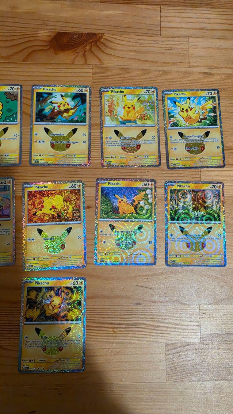Pokémon Cartes à collectionner: Lot de 11 Pikachu sans double – D'occasion à Alle par mys_f5px 2