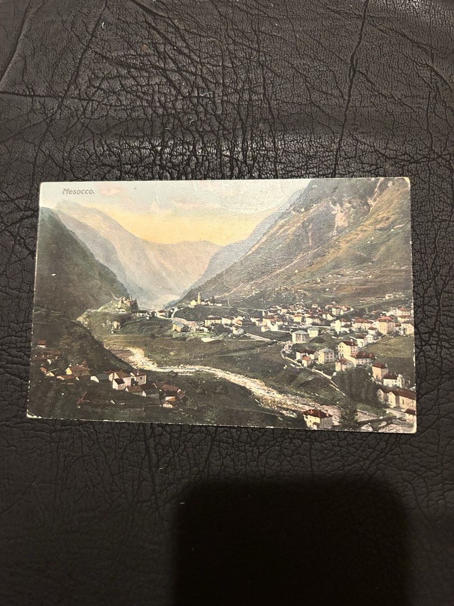 Cartes postales: Mesocco  – D'occasion à Breganzona par Milesbo