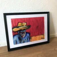 Bauer Kunst Modern Art Acryl Feld Stimmung Impressionismus