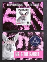 LI-frankaturgültige Crypto Stamp No. 6 "The Rabbit"