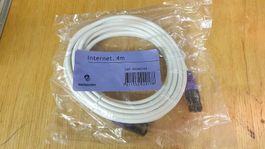 Internetkabel. LAN. 4m. Neu!