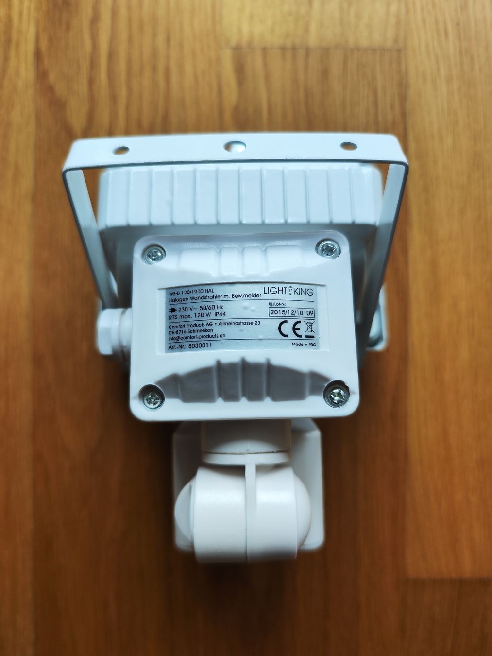 Fari: Halogen Scheinwerfer mit Bewegungsmelder – Nuovo e nell'imballaggio originale da Birmensdorf ZH venduto da Hagenbuchertrade 2