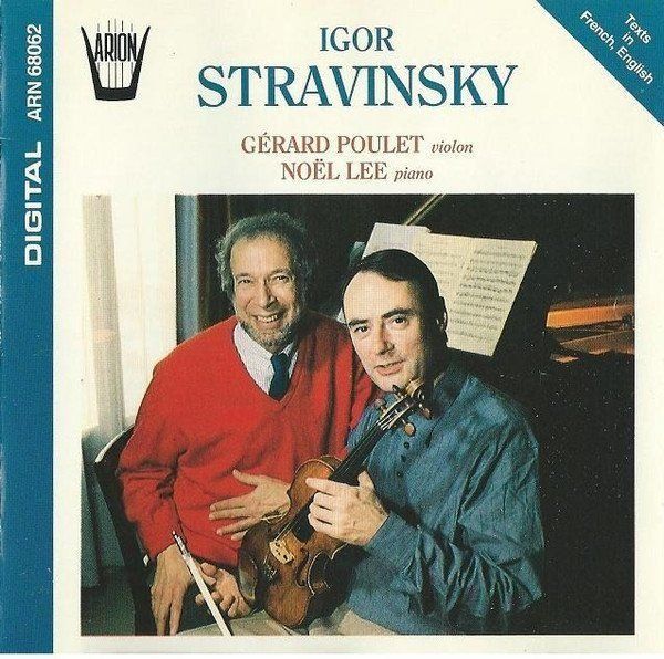 CD: Gérard Poulet, Noel Lee play Igor Stravinsky – Usato da Unterbäch venduto da tuqsa