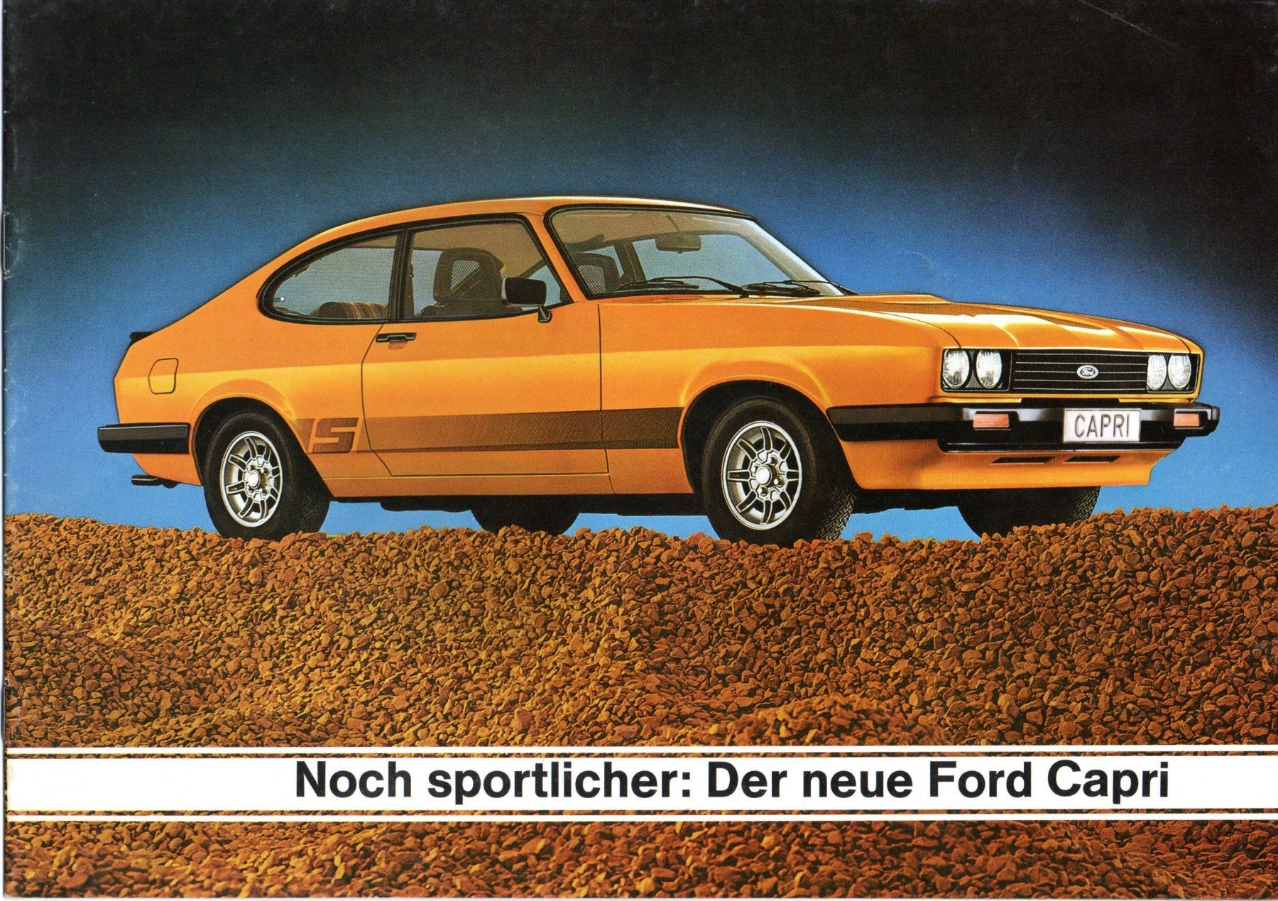 Ford Automobili: Ford Capri III - Original Prospekt – Nuovo (secondo la descrizione) da Malans GR venduto da Chueche427