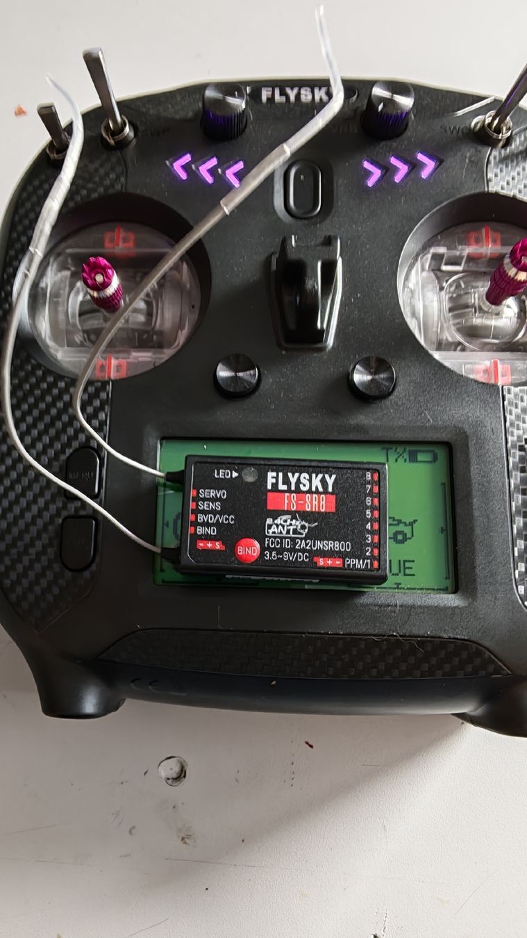 FrSky Telecomando: Flysky FS-ST8 + 8CH Empfänger – Usato da Stein AG venduto da Frischgi 5