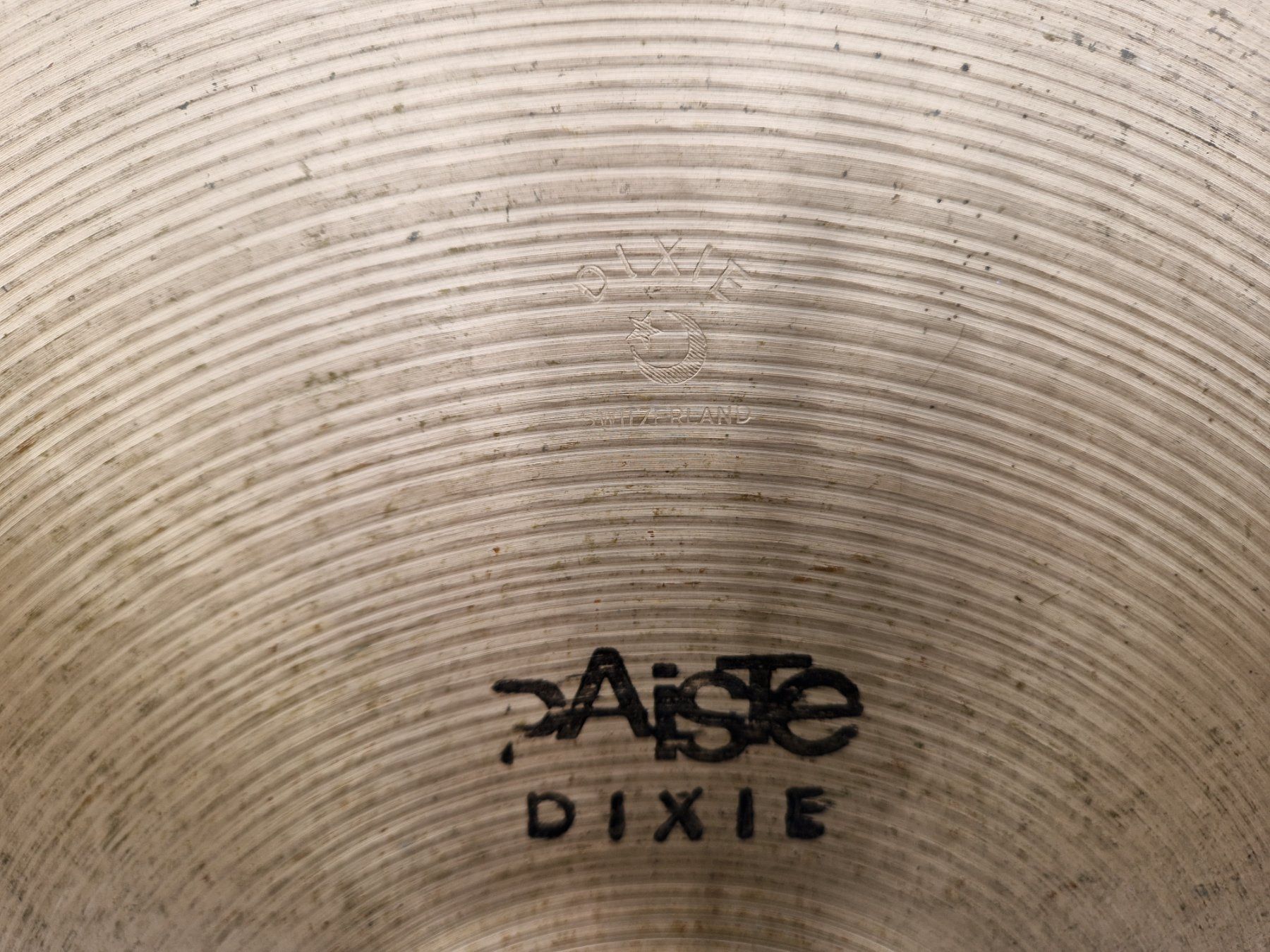 Paiste Musikinstrumente: Paiste Dixie Medium Thin  18 Zoll  Rare Vintage – Gebraucht aus Wädenswil von tome70 1