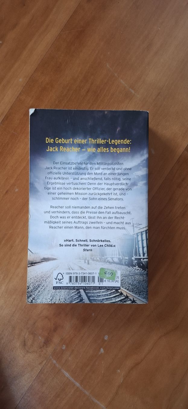 Libri: Lee Child- Der letzte Befehl – Usato da Wuppenau venduto da Jaqueline 1