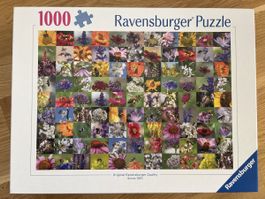 Ravensburger Puzzle 1000 Teile - Blumen und Bienen, neu