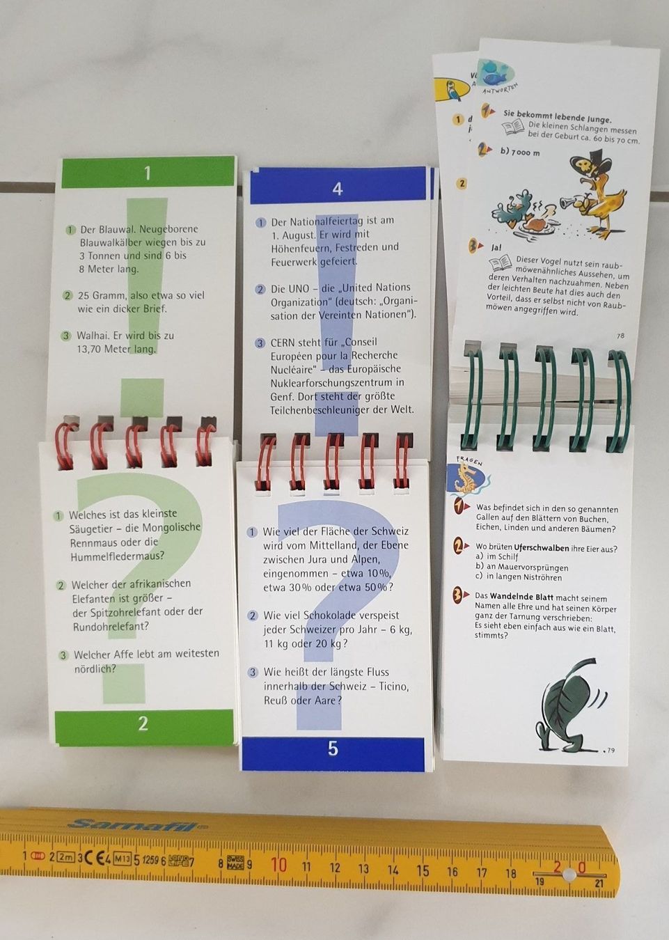 Giochi: 3 Quiz: Fragen und Antworten – Usato da Meggen venduto da G7957c24 1