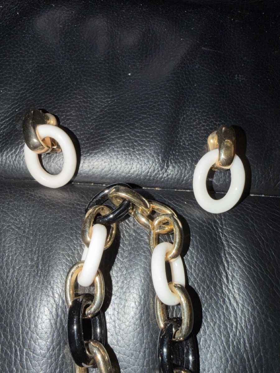 Autres bijoux: Ensemble collier et boucles d'oreilles maille  – D'occasion à Lausanne par Pascal9999 1