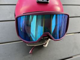 Atomic skihelm skibrille gr.48-52 Kinder guter zu unfallfrei