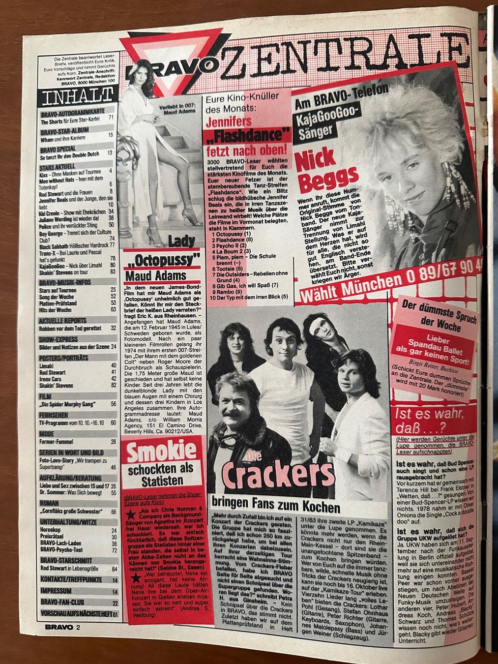 Riviste & Magazine: BRAVO 1983 Nr. 41 // Rod Stewart – Usato da Zürich venduto da die_5djt 1
