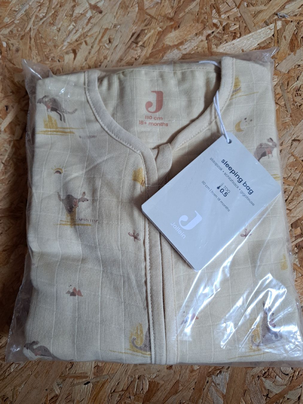 Schlafsäcke: Schlafsack Jollein, 110 cm, 18+ M., NEU – Neu und originalverpackt aus Zell LU von starlight_
