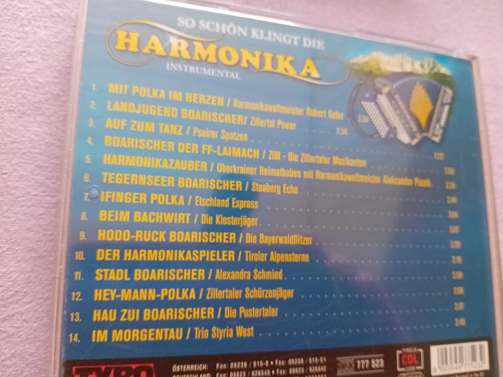 CDs: CD so schön klingt die Harmonika – Gebraucht aus Witterswil von hele04 1