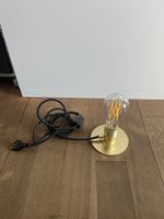 Design Tischleuchte Messing 