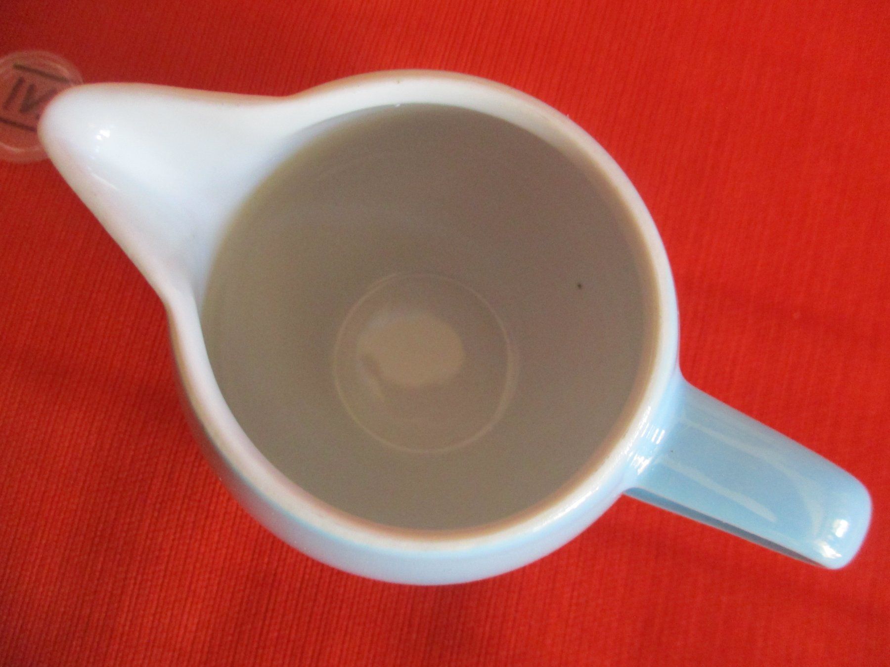 Rössler Caraffe: Rössler Rahmkrug blau – Usato da Birsfelden venduto da alles-muss-raus 2