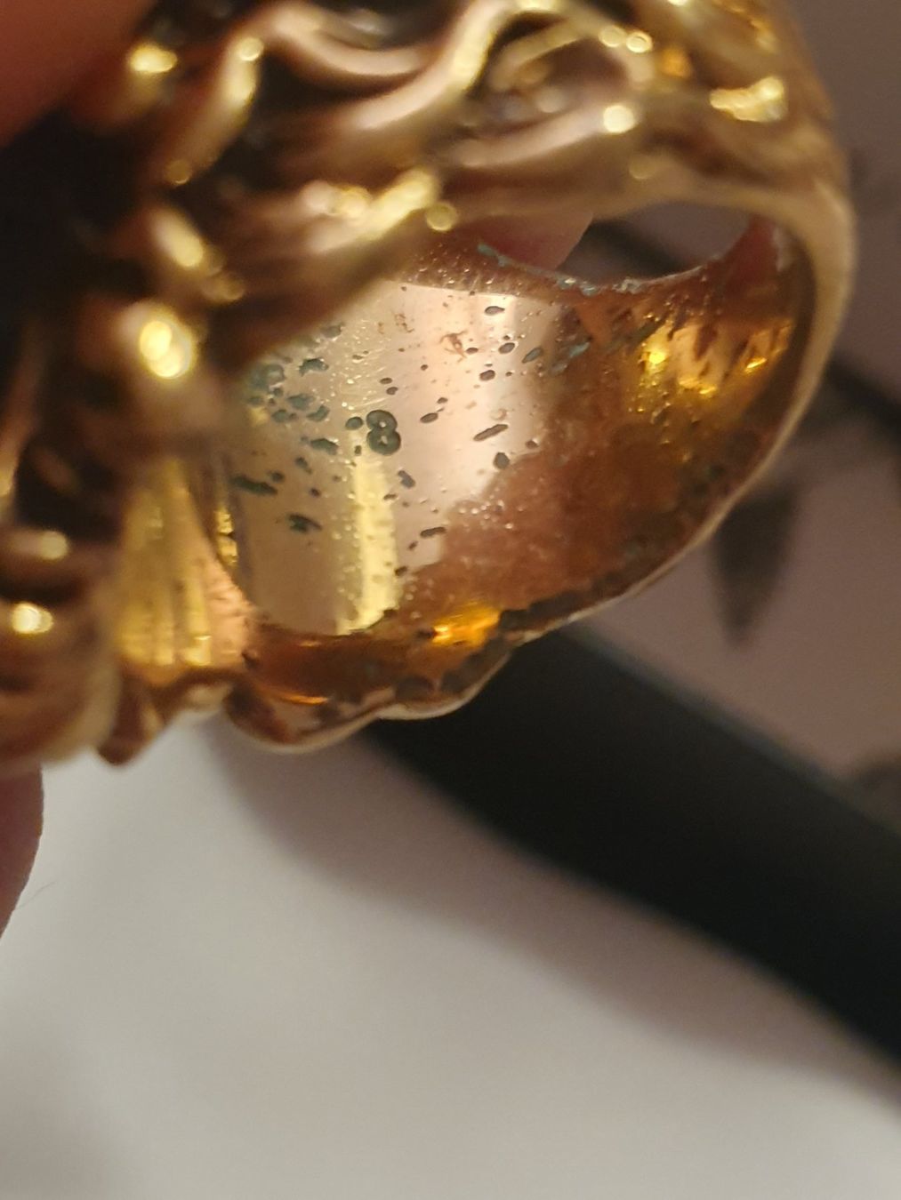Gucci Anelli: GUCCI bague LION HEAD bleue – Usato da Le Grand-Saconnex venduto da Rgt87 5