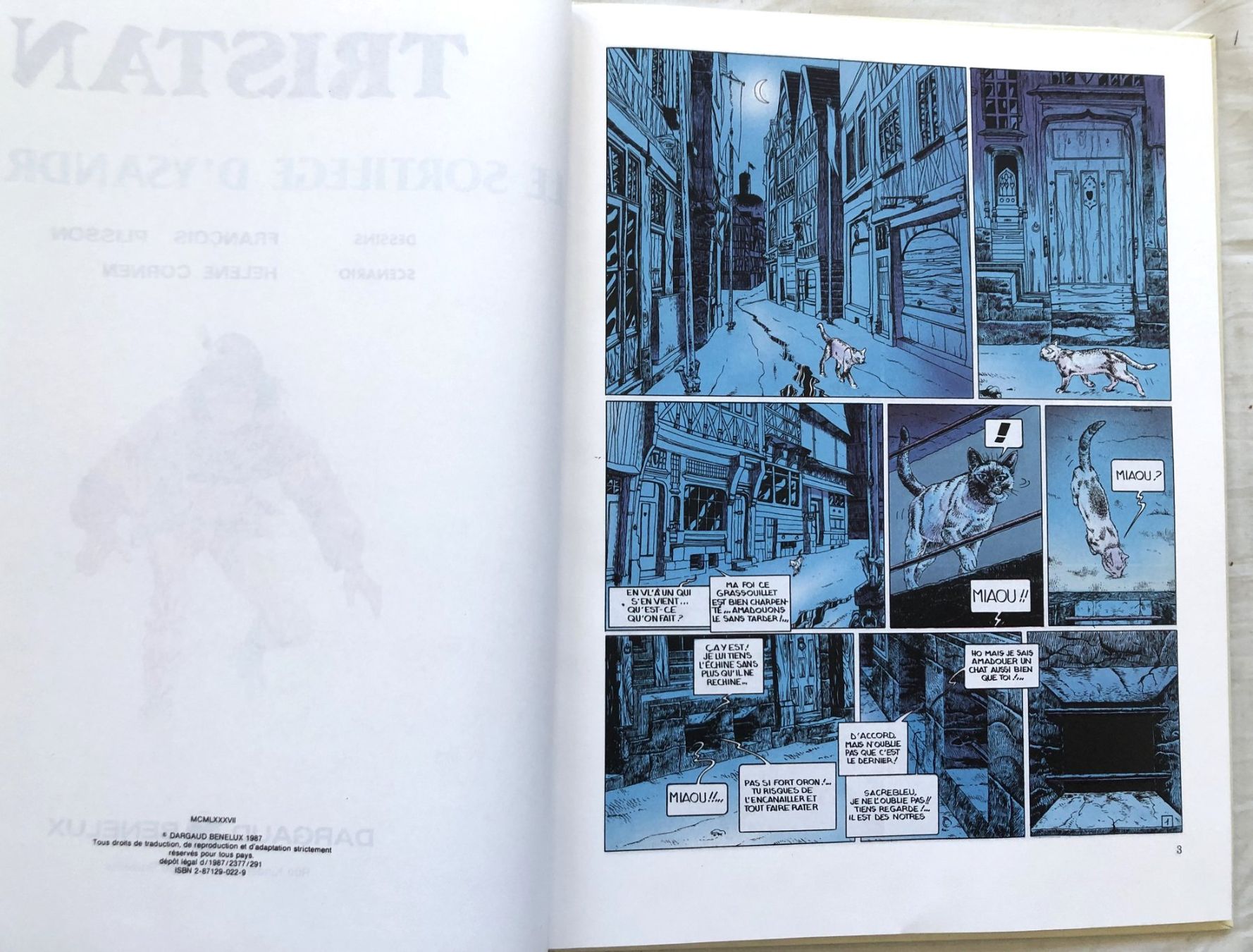Fumetti: TRISTAN - Tome 1/2/3/4/5 - EO – Usato da Schaffhausen venduto da durruti 2