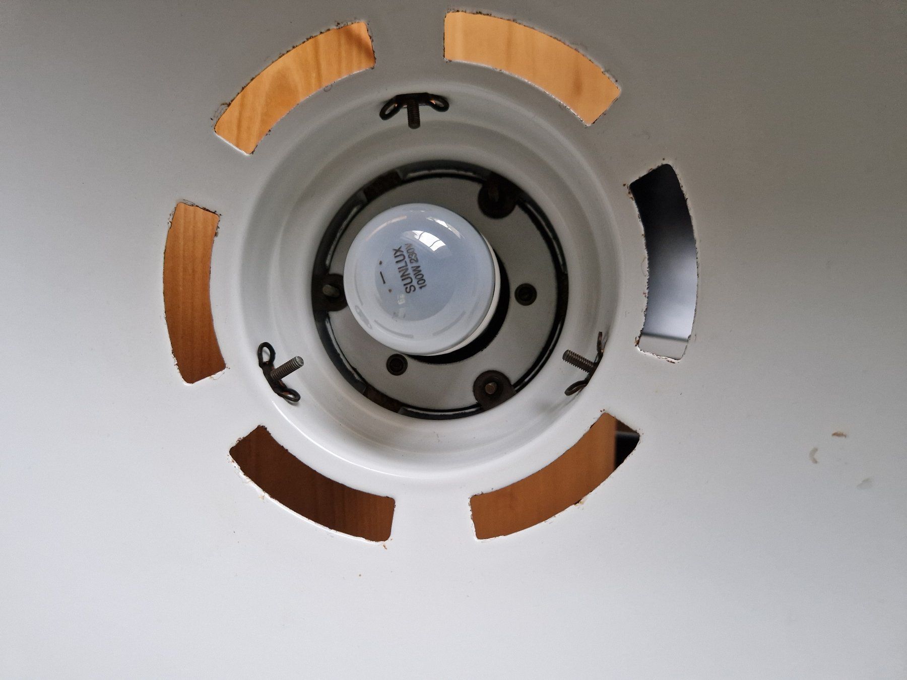 Lampadari & plafoniere: Englische Loftlampe, emailliert – Usato da Luzern venduto da Rich8 4