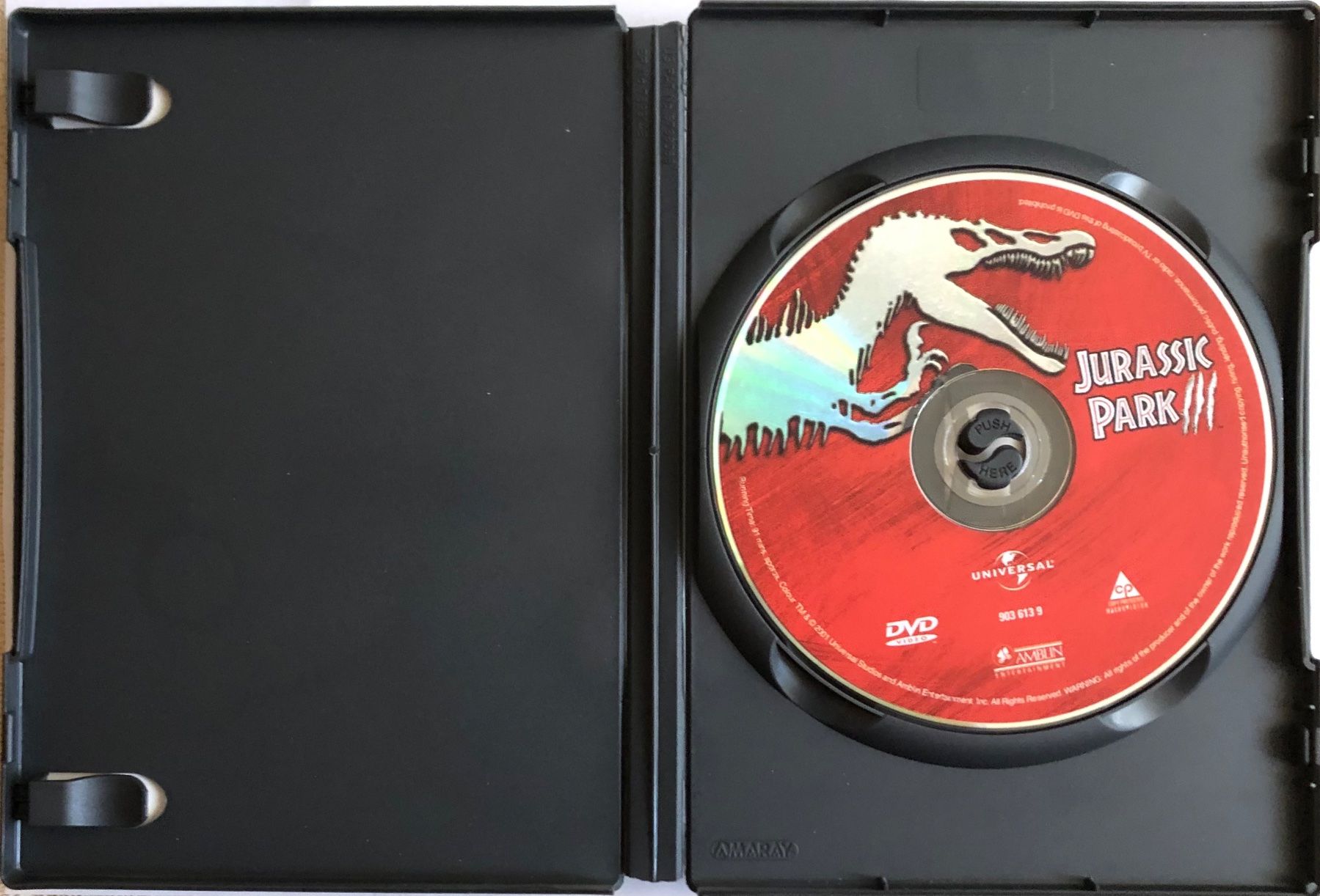 Tous les DVDs: JURASSIC PARK III – D'occasion à Poliez-Pittet par Newtown-Records 2