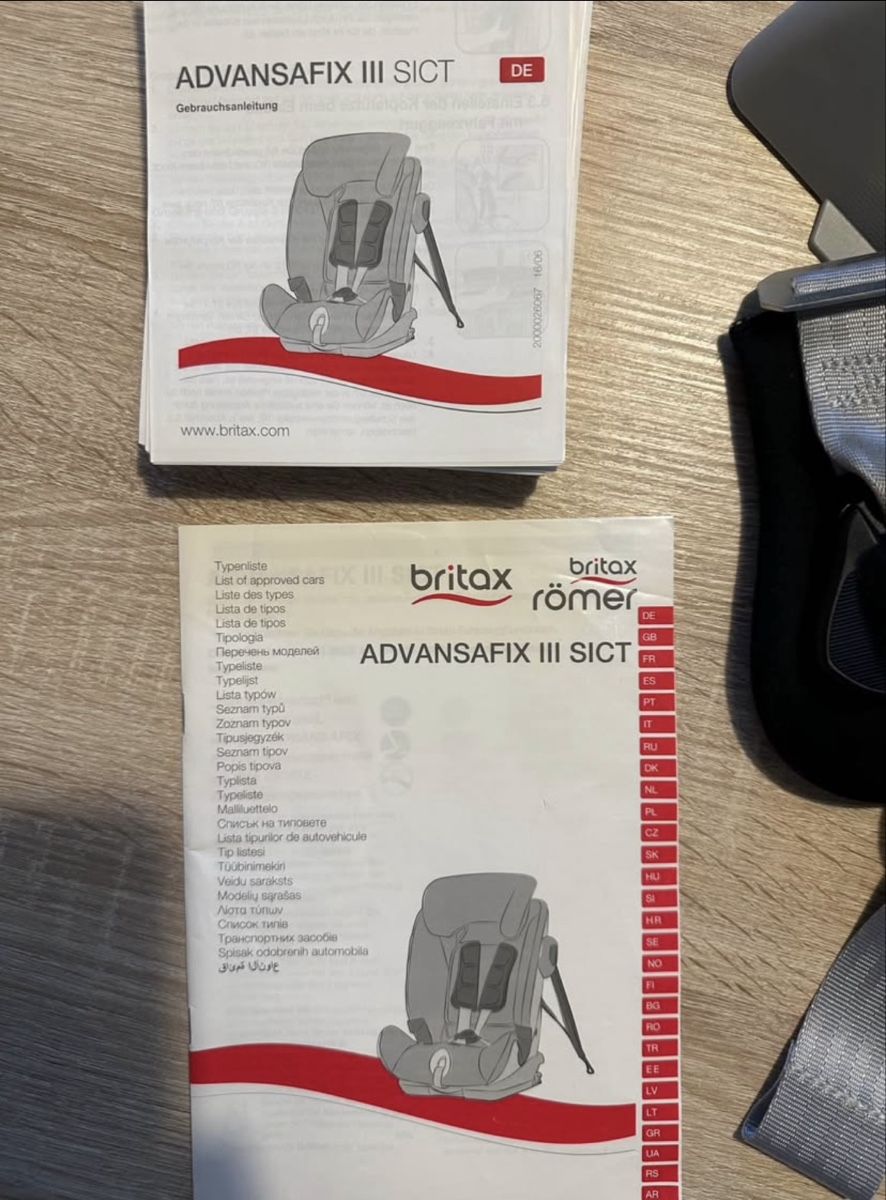 Britax Römer Auto-Kindersitze: Autokindersitz Britax Römer. Advansafix ||| sict – Gebraucht aus Wallisellen von bel_rl52 7