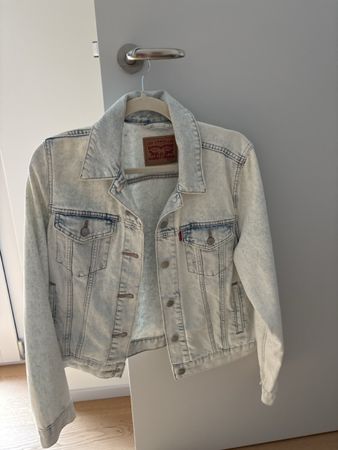 Jeansjacke Levi Strauss & Co hellblau Grösse L Zustand gut