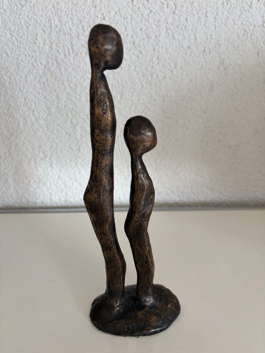 Sculture & Statue: Bronze Vollguss, abstraktes Paar – Usato da Zürich venduto da eileenchen1 3