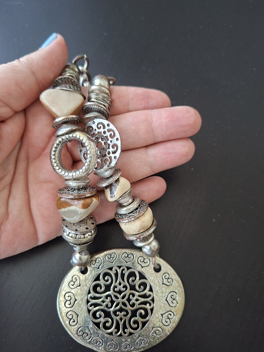 Ketten: Collier Statement Bohème H. Dubin Vintage Chic – Neu (gemäss Beschreibung) aus Lutry von Sim_Sta 3