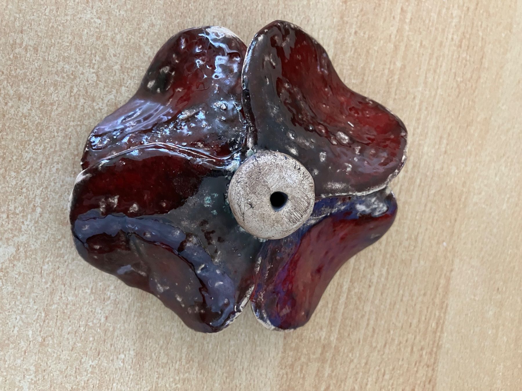 Tutte le decorazioni: Deko-Mohnblume aus Ton – Nuovo (secondo la descrizione) da Sisseln AG venduto da LenaDia 1