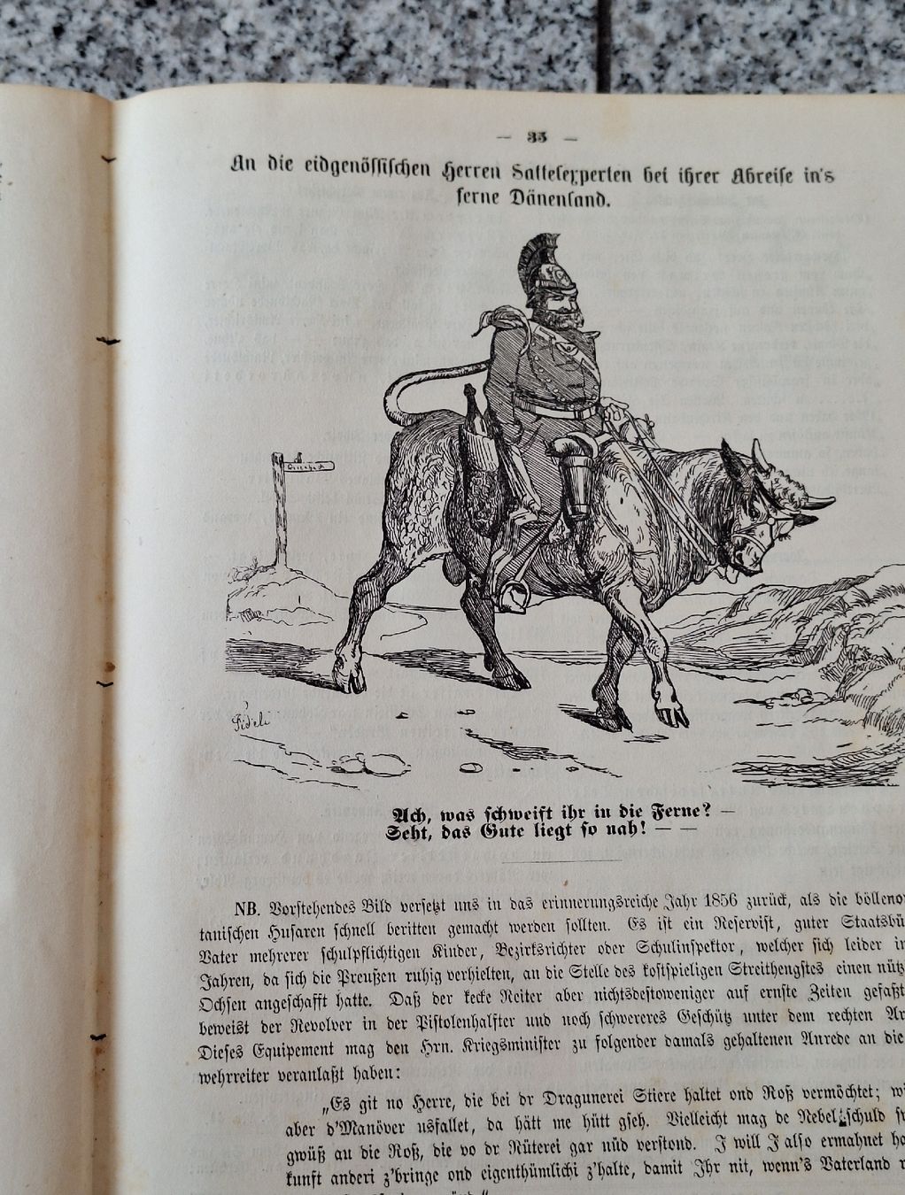 Bücher: Der Postheiri Illustrierte Blaetter 1861  – Gebraucht aus Züberwangen von Christine55 2