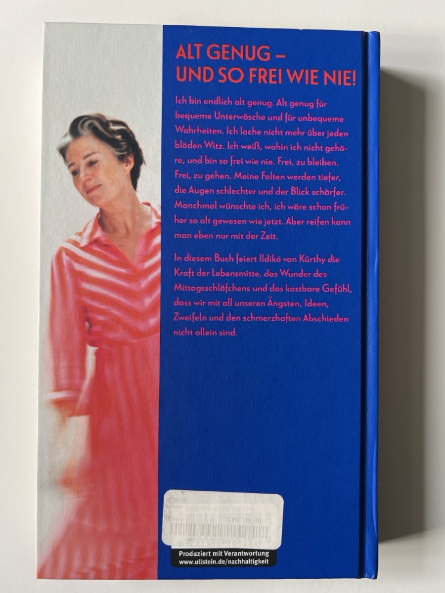 Libri: Ildiko von Kürthy Alt Genug  – Usato da Luzern venduto da nochnichtaltpapier 1