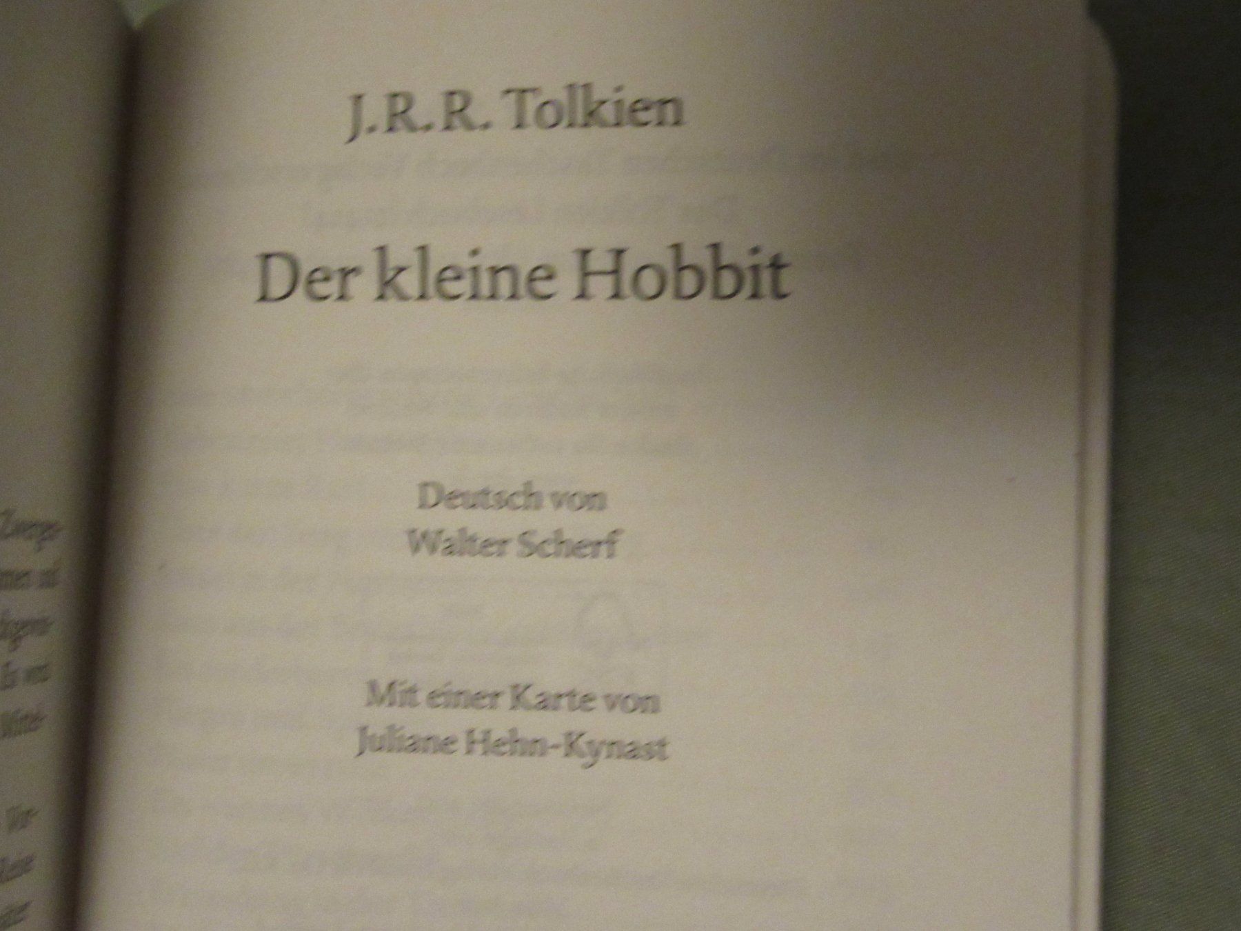 Libri: J.R.R. Tolkien "Der kleine Hobbit", Versand 4.- – Usato da Bern venduto da Mariana7 2