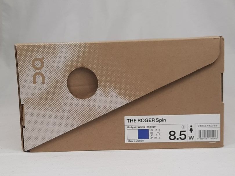 On Scarpe da uomo: ON the Roger Spin Sneaker weiss indigo Gr. 40 – Nuovo e nell'imballaggio originale da Seuzach venduto da VT-Collections1 8