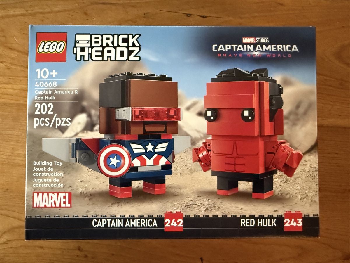 Lego Jeux de construction: Lego 40668 Captain America & Red Hulk – Neuf avec emballage d'origine à Zürich par WField