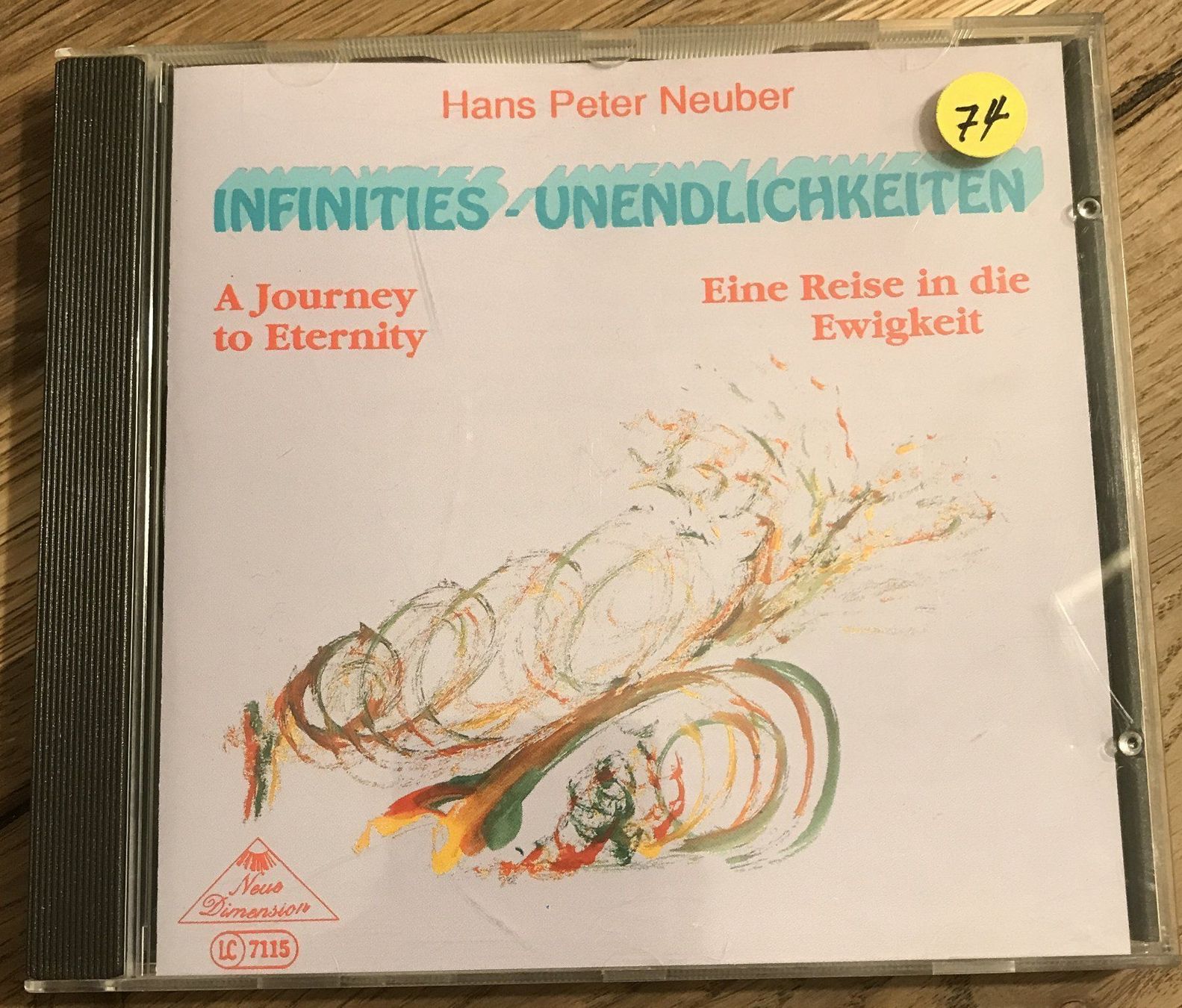 CDs: CD- Hans Peter Neuber- Infinities - Unendlichkeiten – D'occasion à Guntershausen par Gloominati
