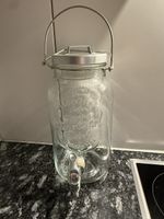 4 Liter Getränkeglas mit Zapfhahn