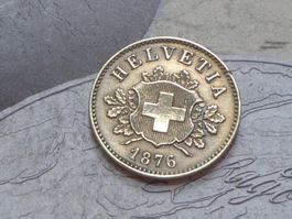 10 cts 1876 B - (Bi) billon