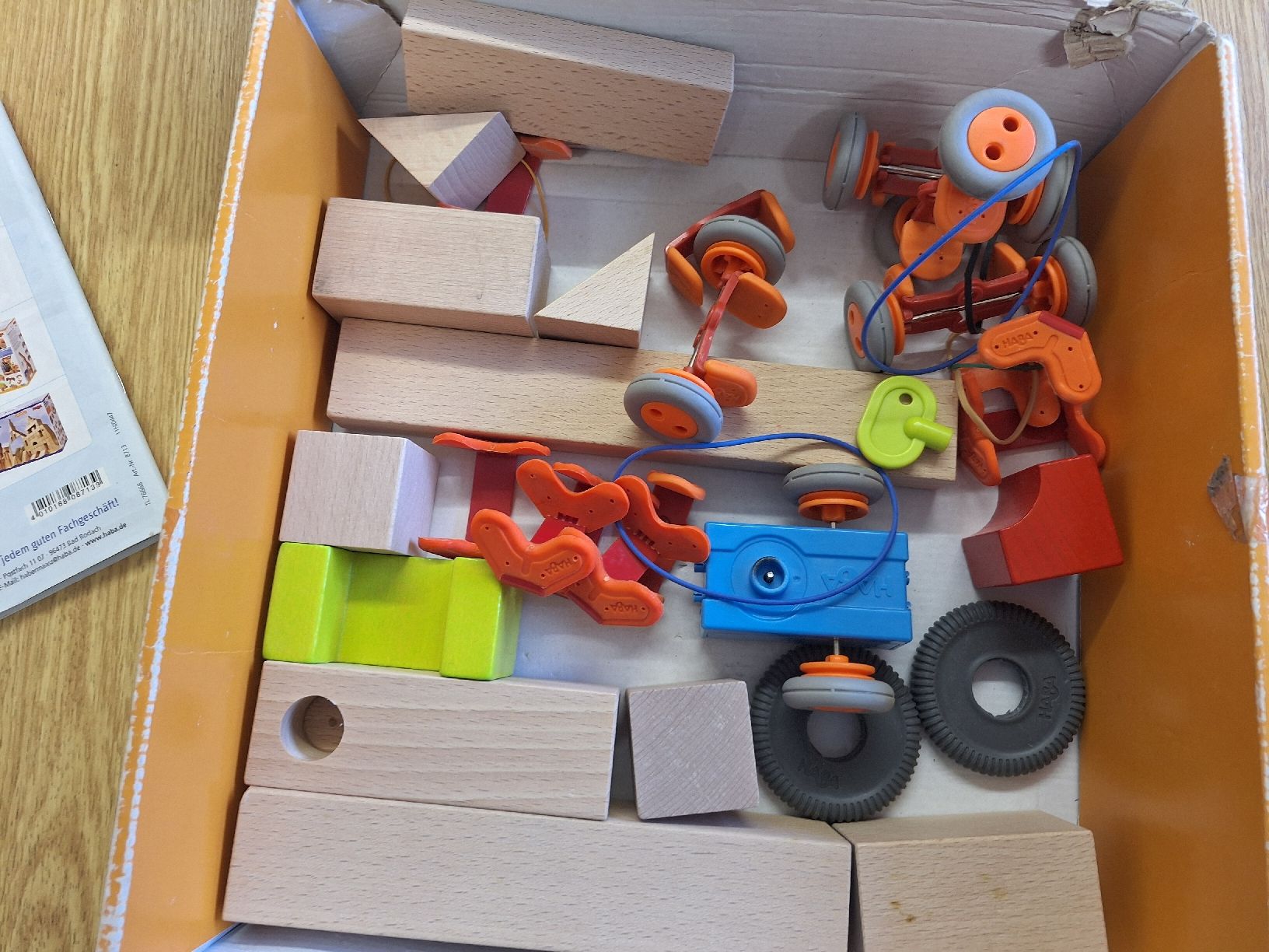 Haba Spielzeuge: HABA Bausteine Technik entdecken, ab 3 Jahren – Gebraucht aus Wilen b. Wollerau von kaffirank 4