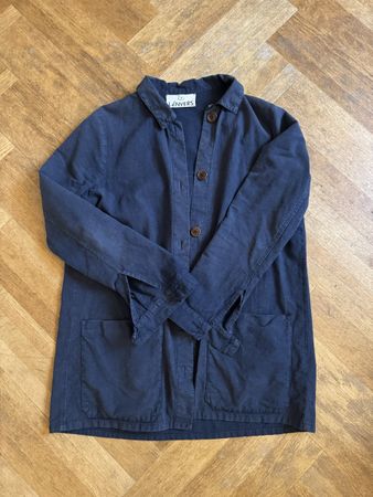 L'Envers Jacke dunkelblau Grösse S aus Bio-Baumwolle